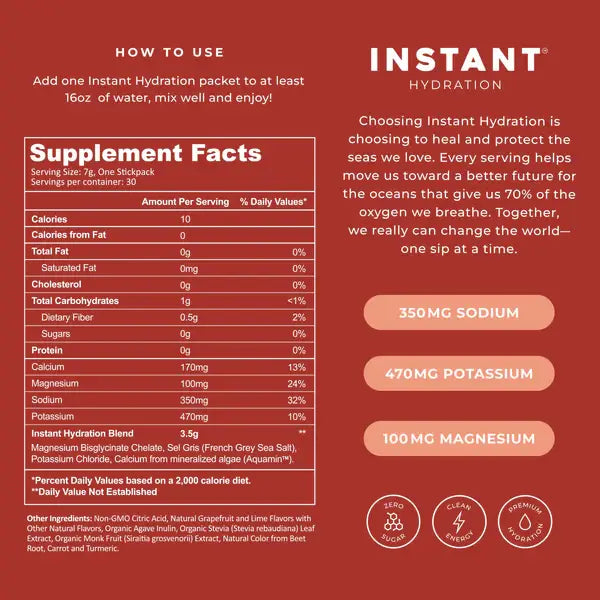 Premium Electrolyte Drink Mix: Paloma