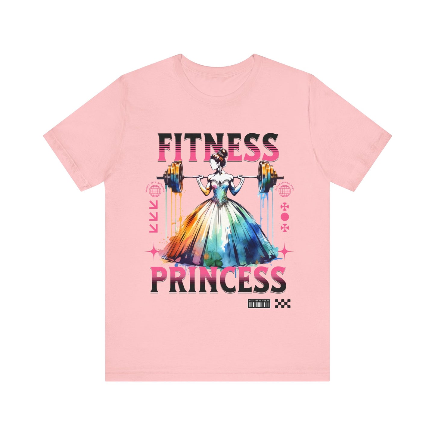 Fitness Princess Jersey Short Sleeve Tee