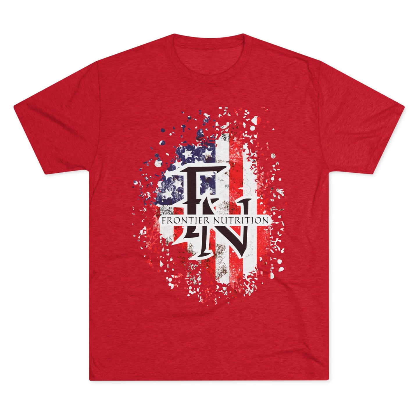 Frontier Nutrition American Flag Logo Tee