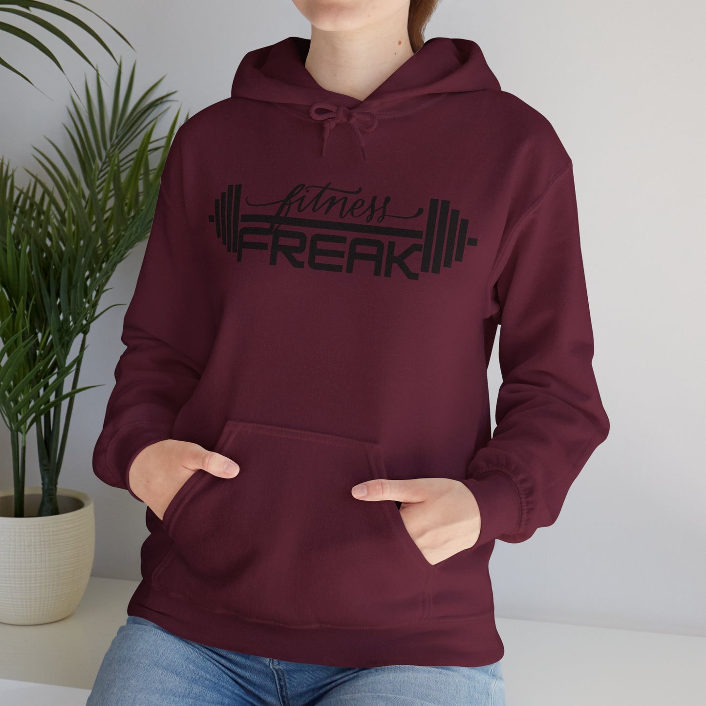 Fitness Freak Hooded Sweatshirt