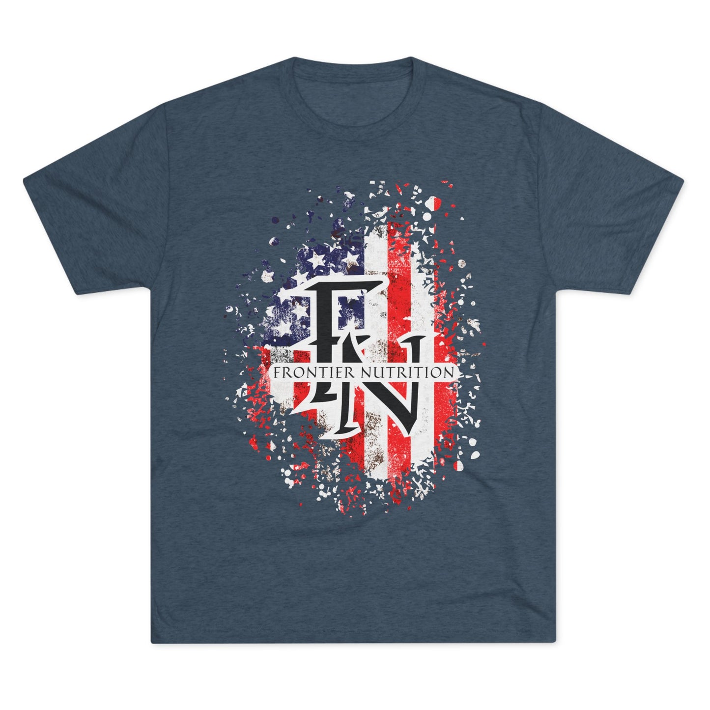 Frontier Nutrition American Flag Logo Tee