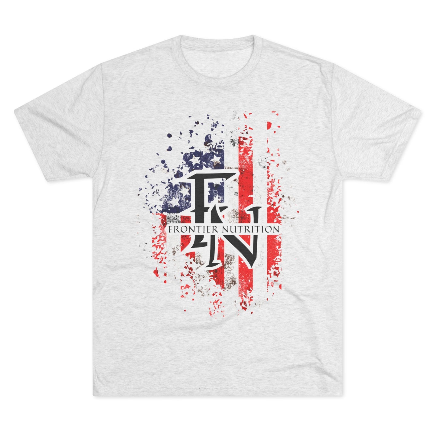 Frontier Nutrition American Flag Logo Tee