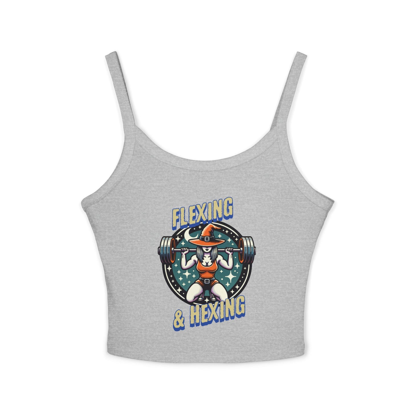 Funny Witch Weightlifting Tank Top | Gym Witch Tank