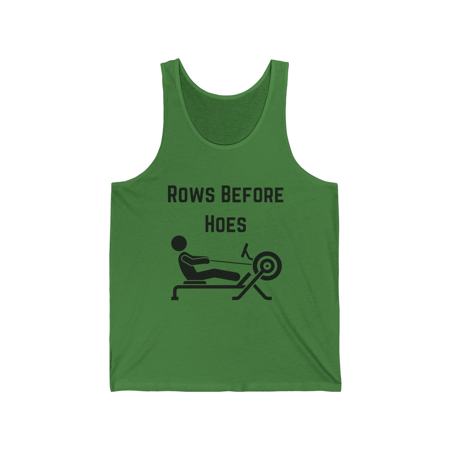 Rows Before Hoes Jersey Tank