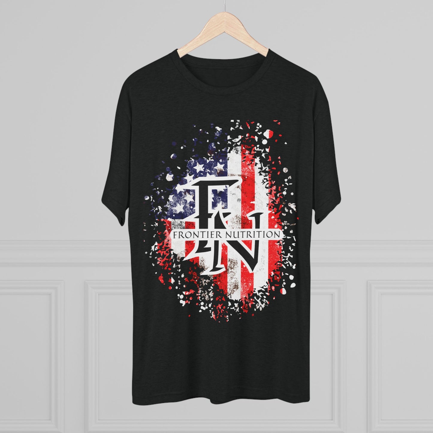 Frontier Nutrition American Flag Logo Tee