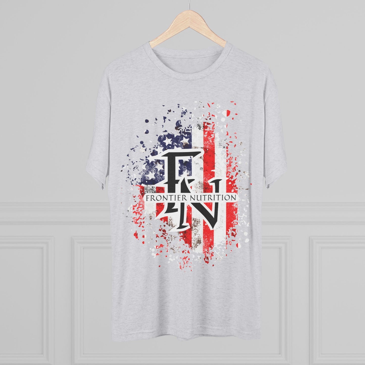 Frontier Nutrition American Flag Logo Tee