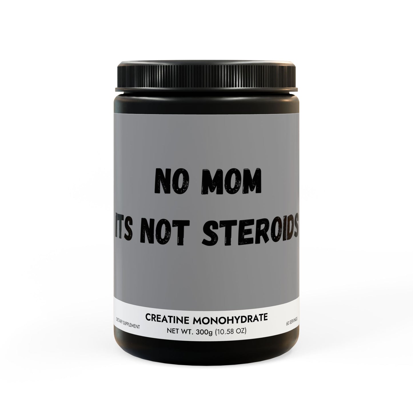 No Mom Creatine Monohydrate Supplement (300g, 10.58oz)