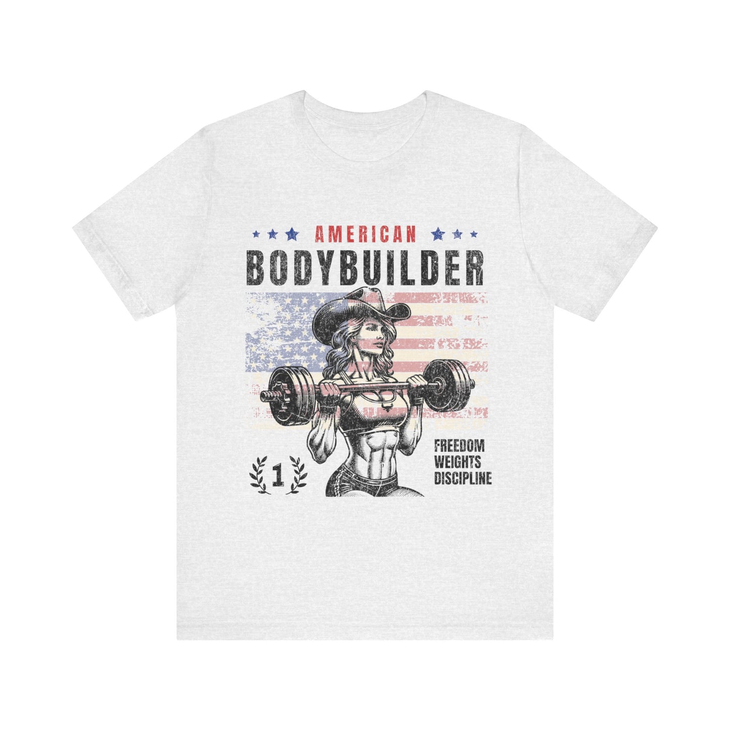 American Bodybuilder Workout Jersey Short Sleeve Tee