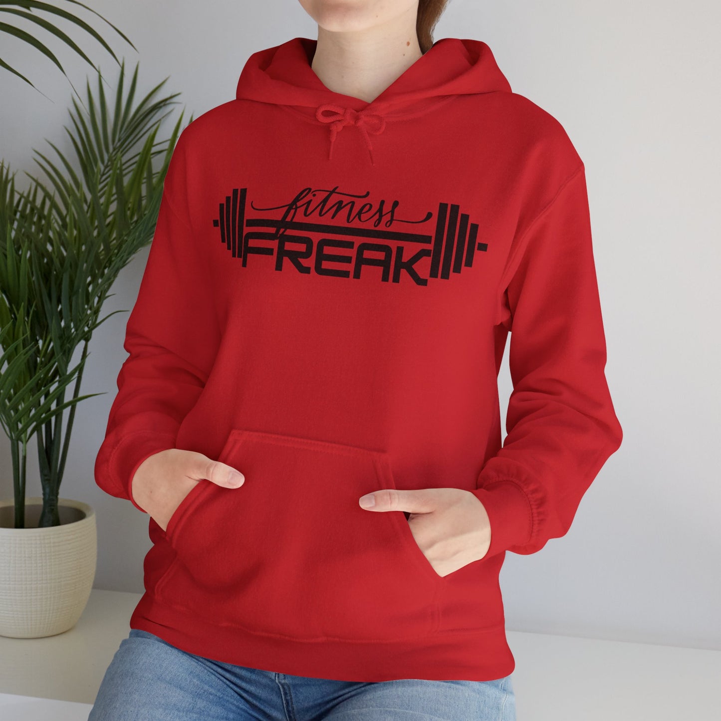 Fitness Freak Hooded Sweatshirt