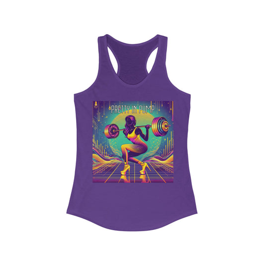 Pretty in Pump Women's Racerback Tank