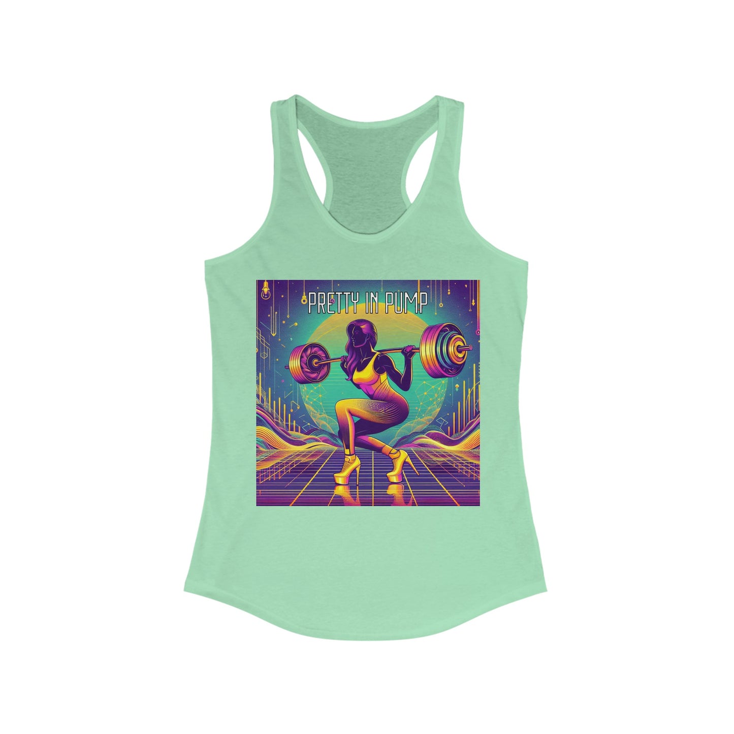 Pretty in Pump Women's Racerback Tank