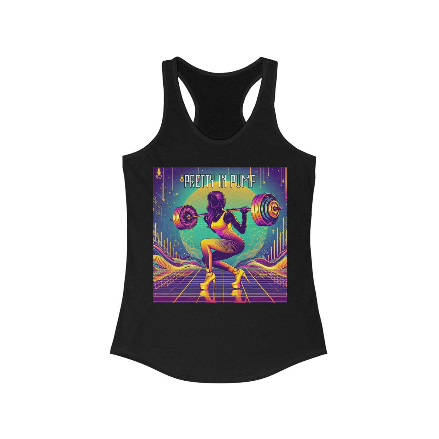 Pretty in Pump Women's Racerback Tank