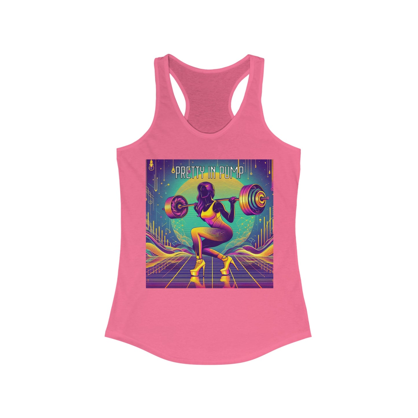 Pretty in Pump Women's Racerback Tank