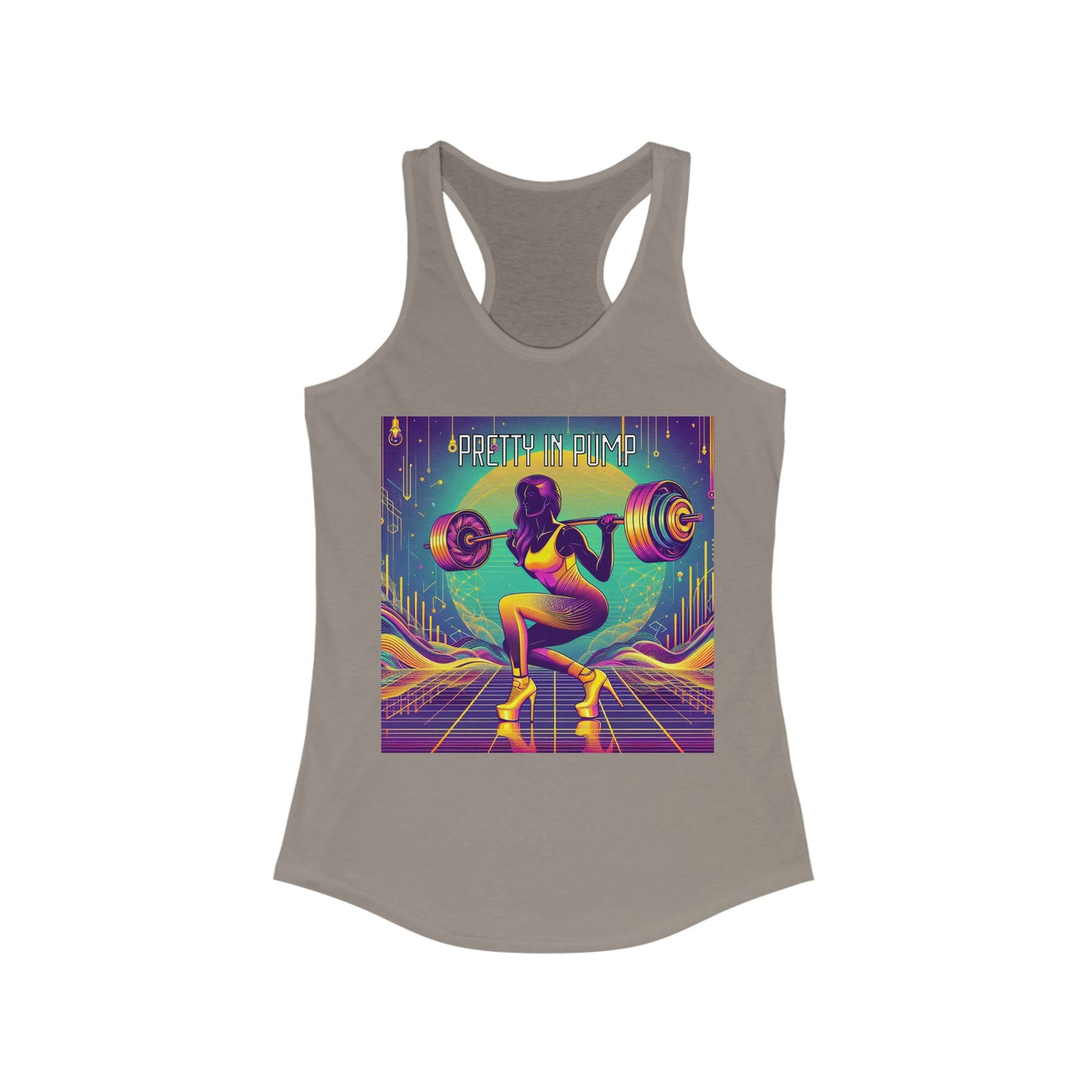 Pretty in Pump Women's Racerback Tank