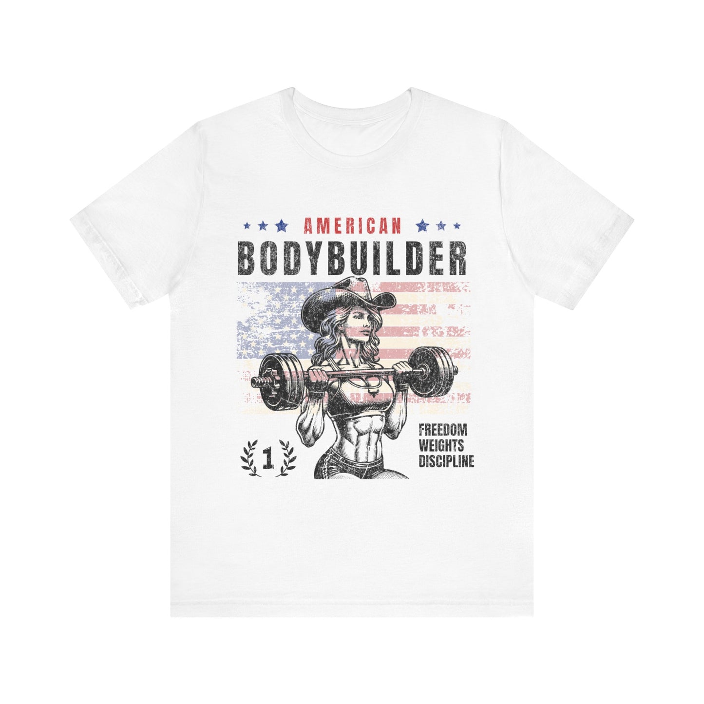 American Bodybuilder Workout Jersey Short Sleeve Tee