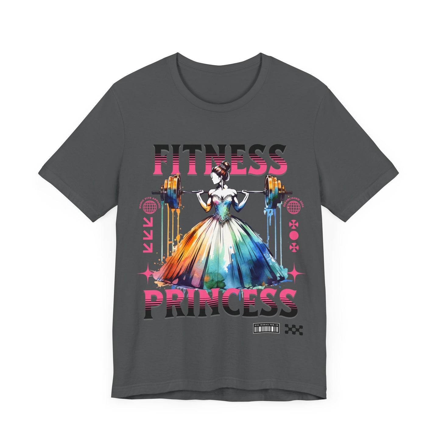 Fitness Princess Jersey Short Sleeve Tee