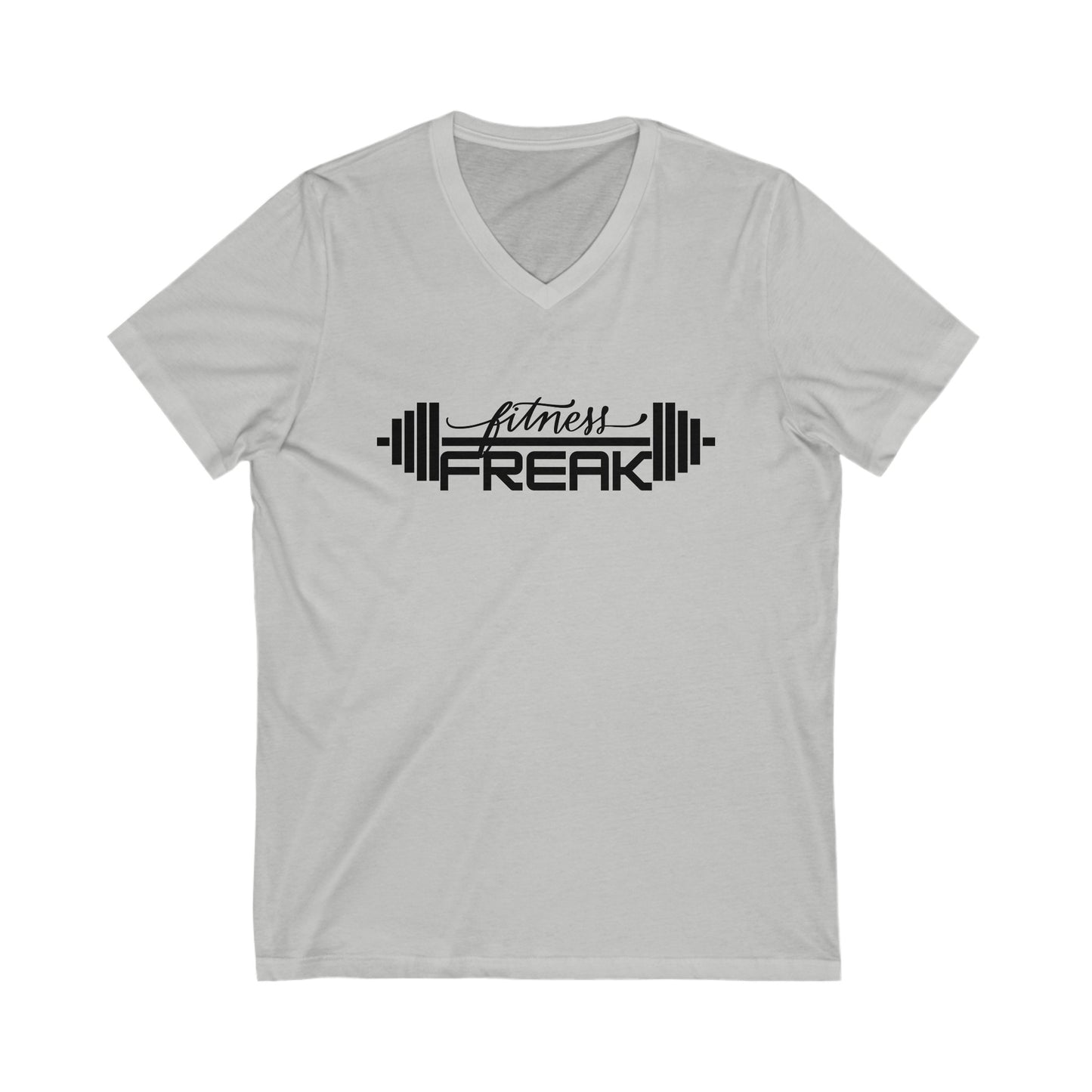 Fitness Freak Short Sleeve V-Neck Tee