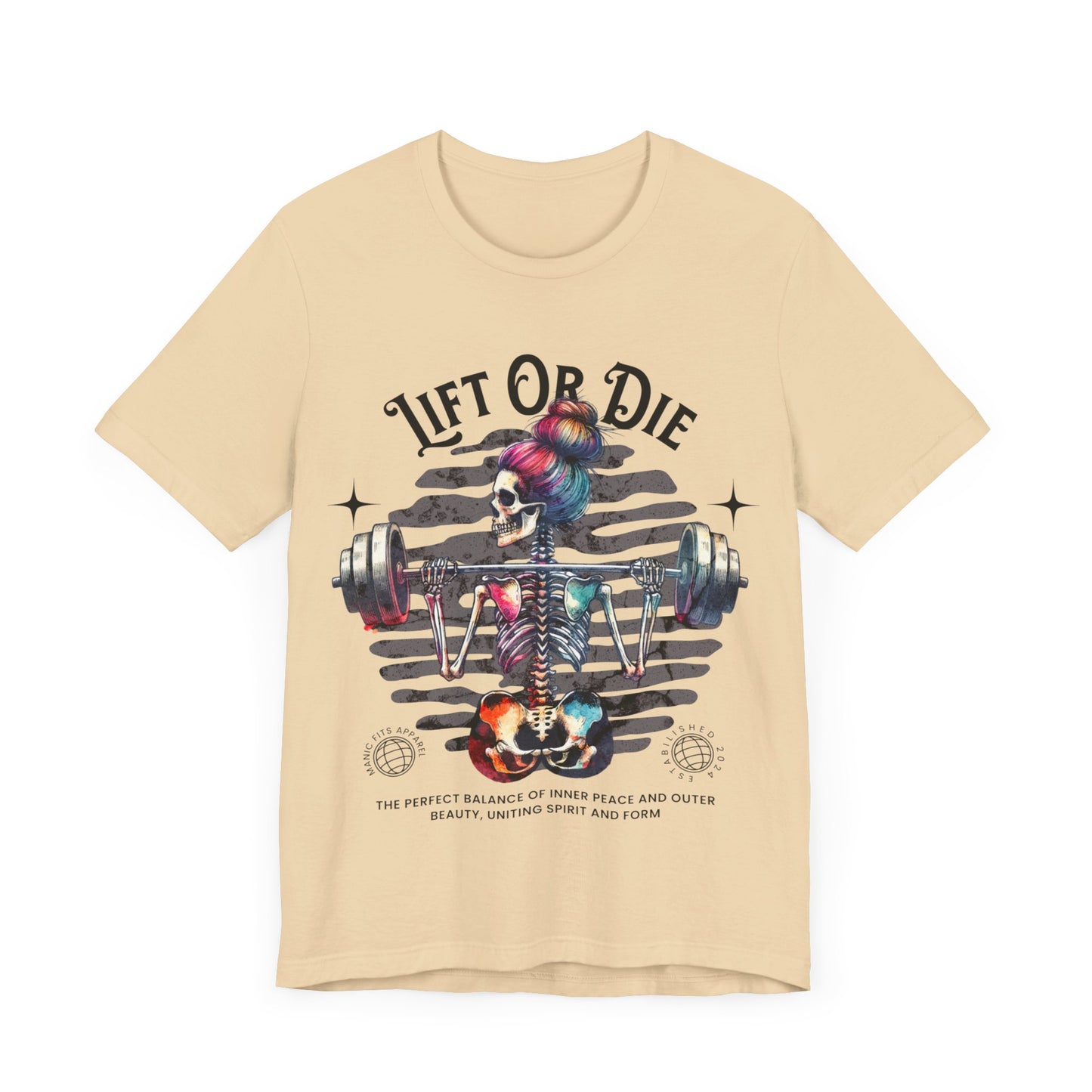 Lift or Die Unisex Jersey Short Sleeve Tee