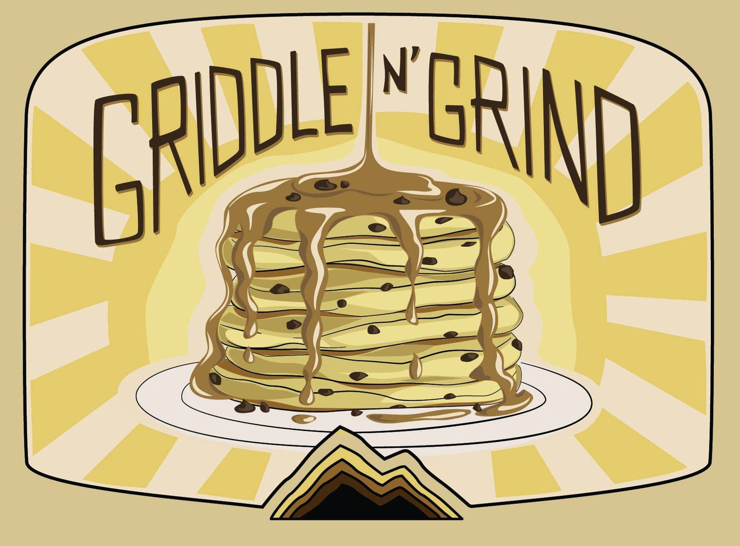 Earth Fed Griddle n' Grind Chocolate Chip Pancake and Waffle Mix