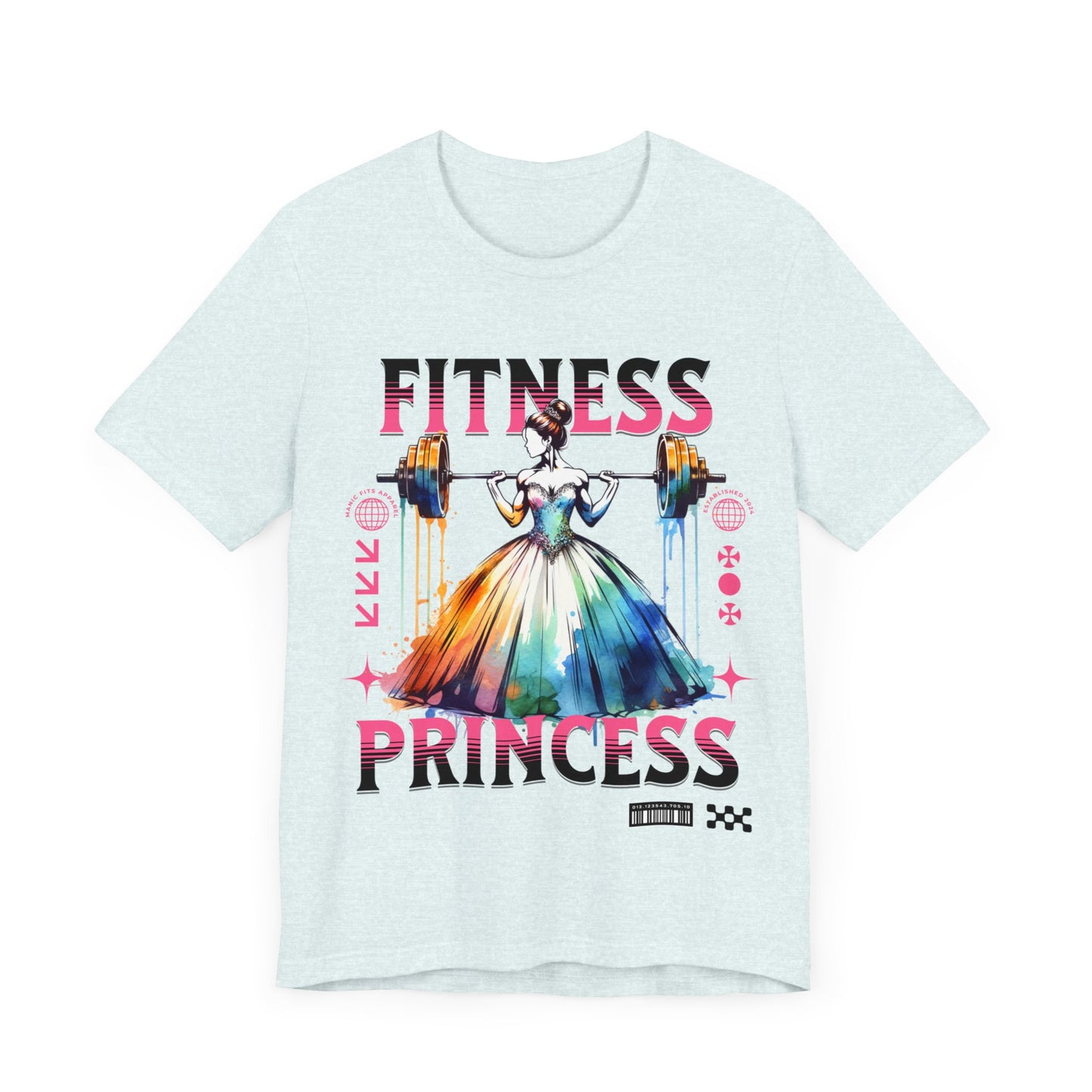 Fitness Princess Jersey Short Sleeve Tee