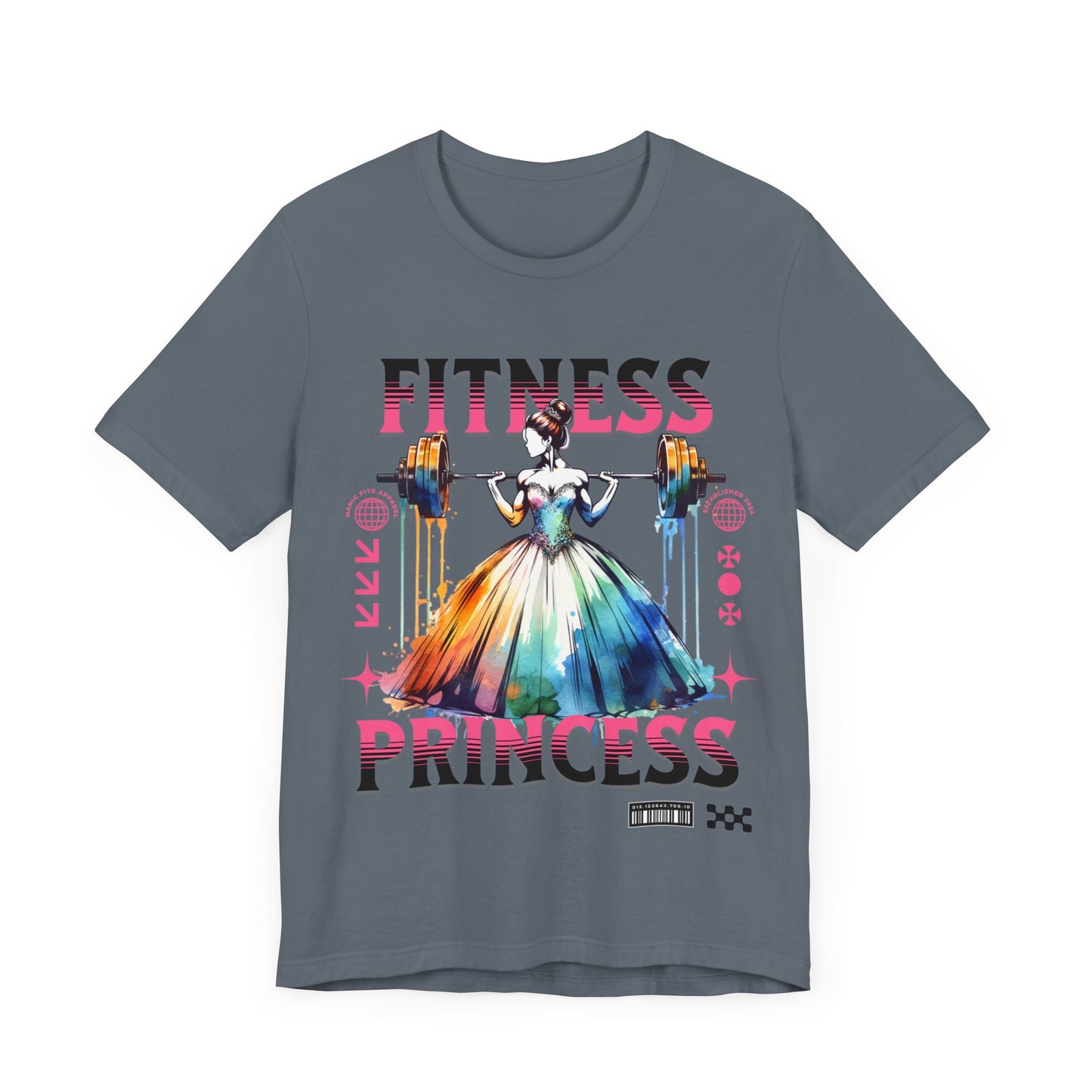 Fitness Princess Jersey Short Sleeve Tee