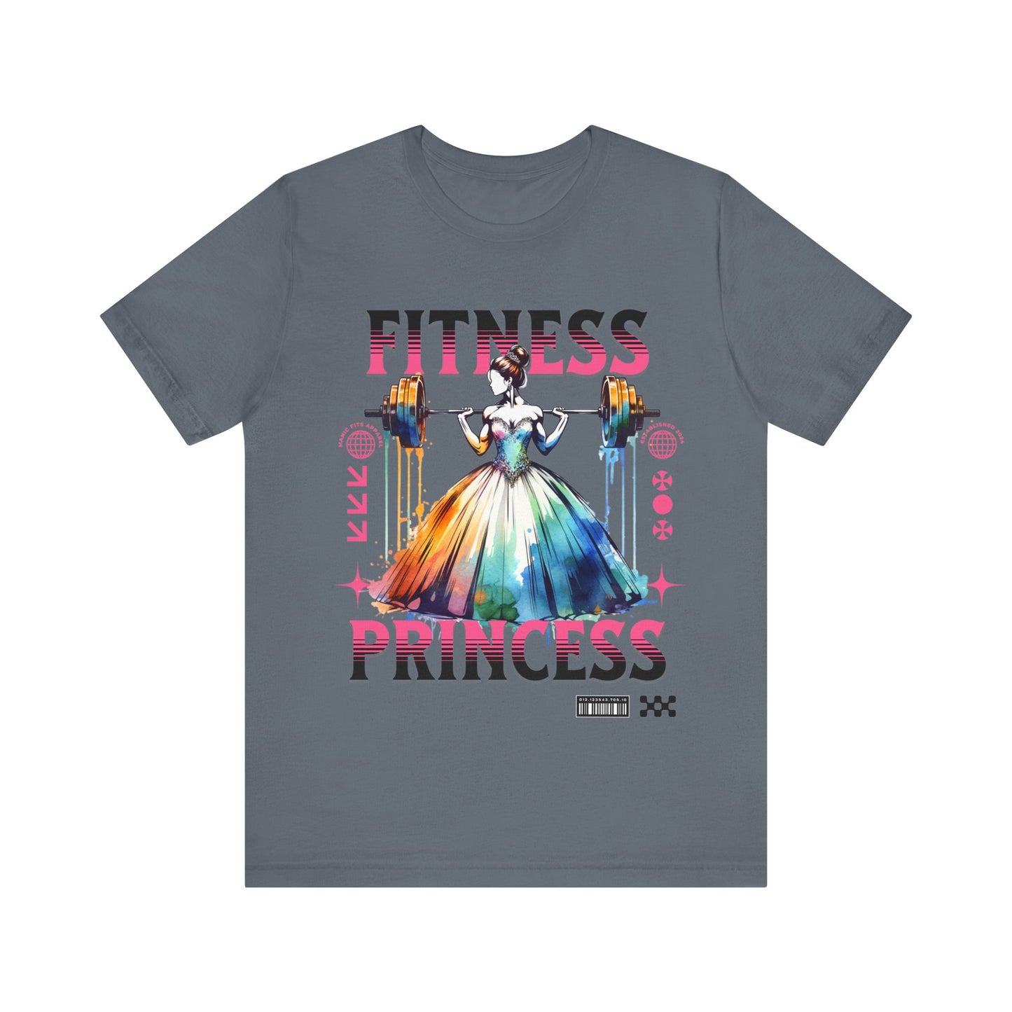 Fitness Princess Jersey Short Sleeve Tee