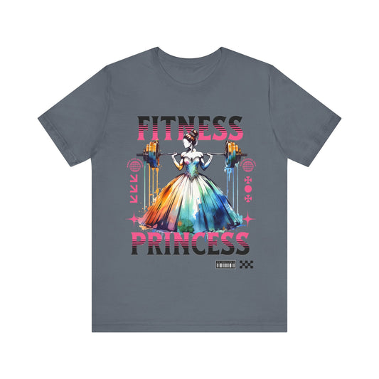 Fitness Princess Jersey Short Sleeve Tee