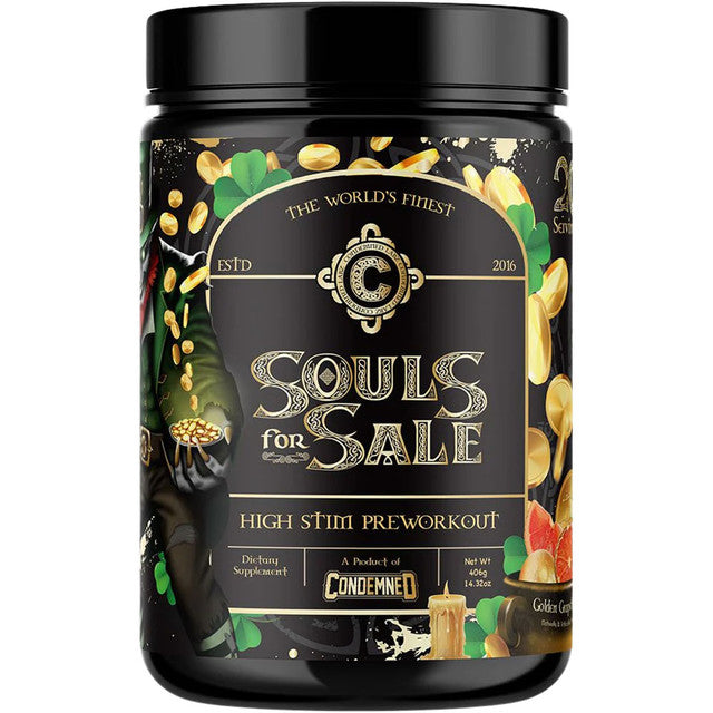 Condemned Labs Souls For Sale Pre Workout Golden Grapefruit
