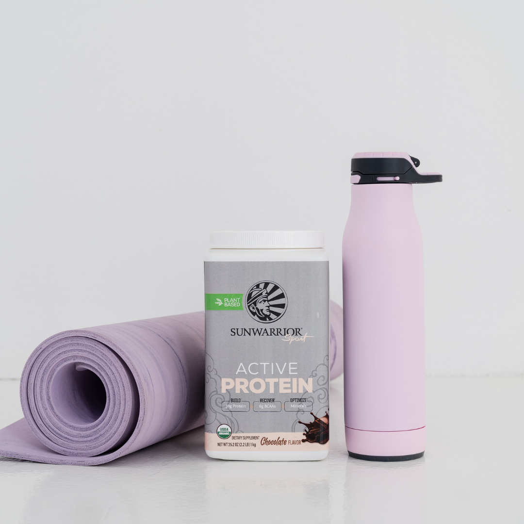 Sunwarrior Chocolate Active Whey Protein - Plant-Based, Gluten-Free