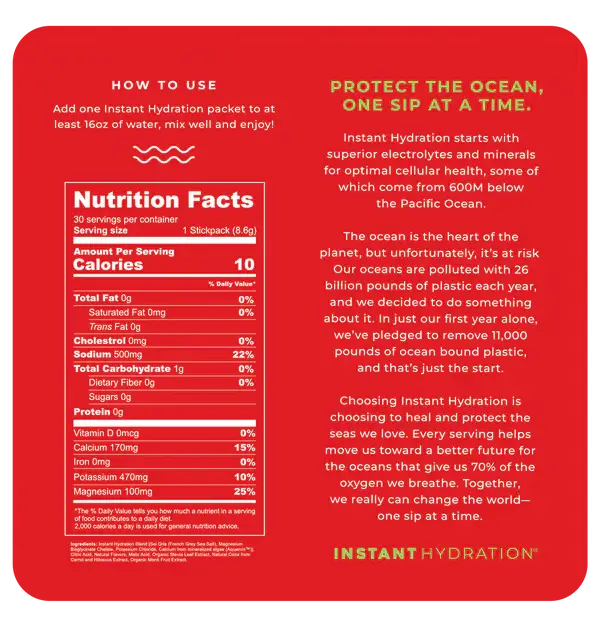 Premium Electrolyte Mix: Cherry Limeade