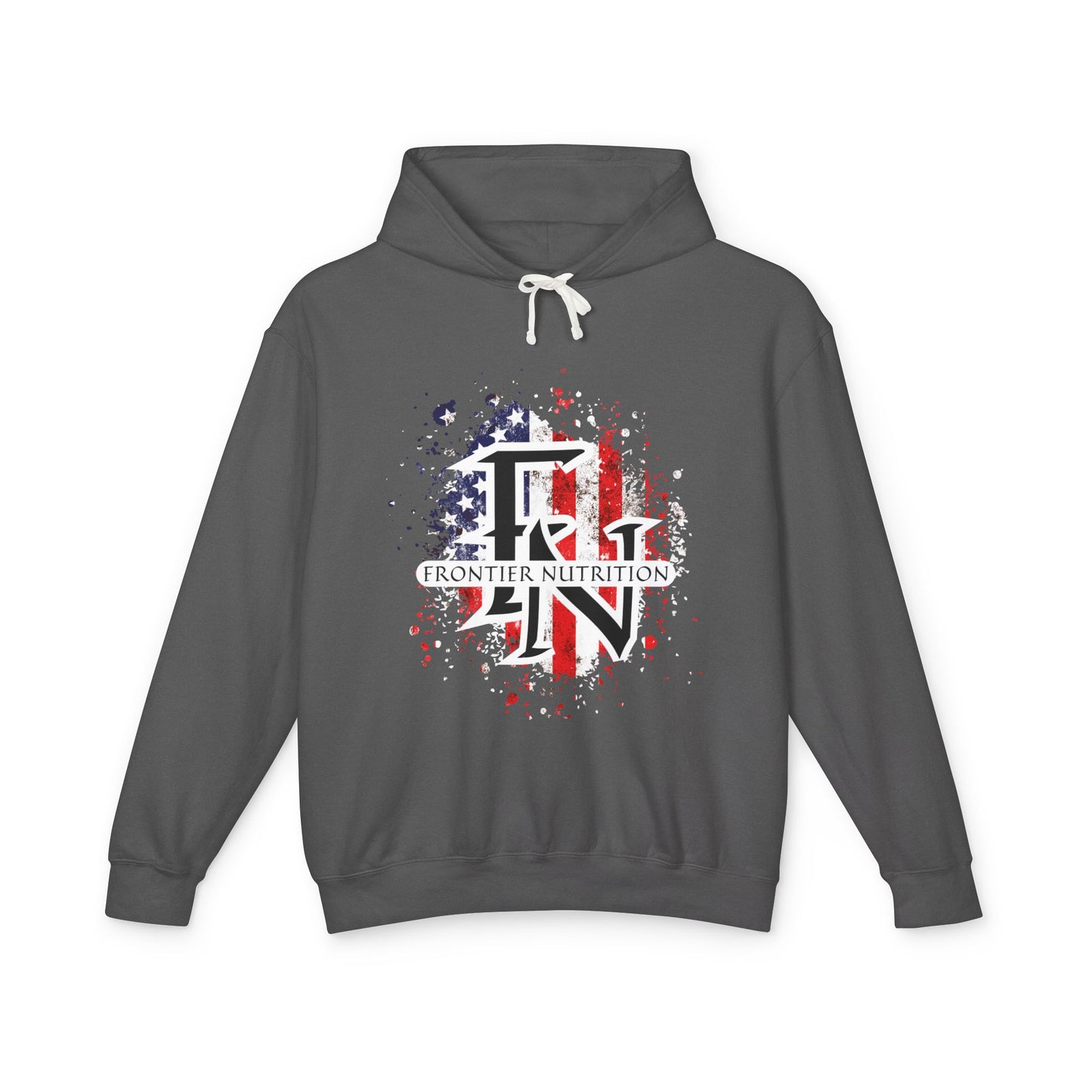 Frontier Nutrition American Flag Logo Hoodie