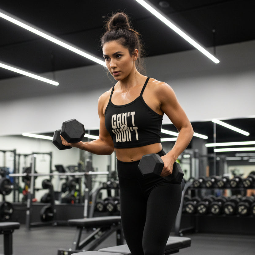 Can't or Won't Workout Tank