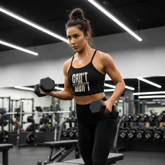 Can't or Won't Workout Tank