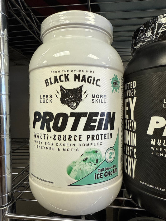 Black Magic Multi Source Protein Mint Choclate Ice Cream