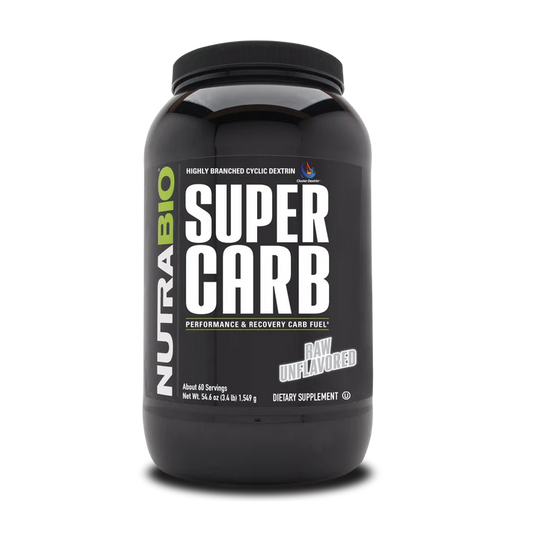 Nutrabio Super Carb unflavored 60 svg