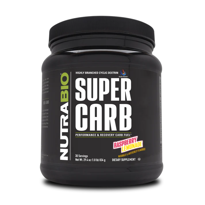 Nutrabio Super Carb Raspberry Lemonade 30svg