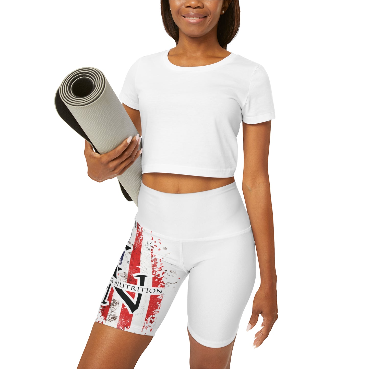 Frontier Nutrition Co High Waisted Yoga Shorts