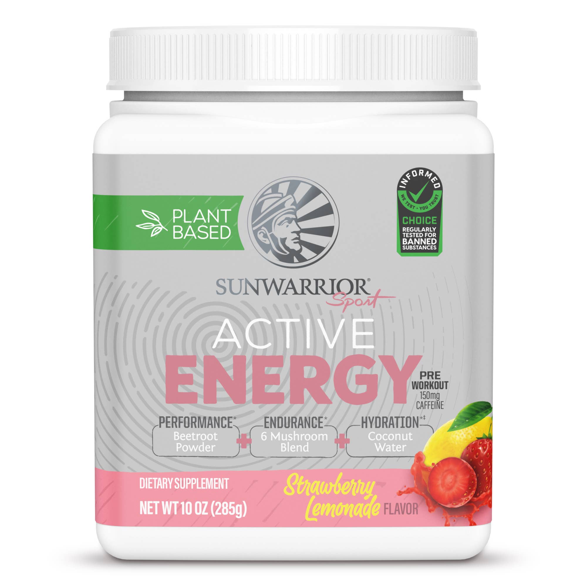 Lemonade Active Strawberry Lemonade Active Energy Pre-Workout Powder – Frontier ...