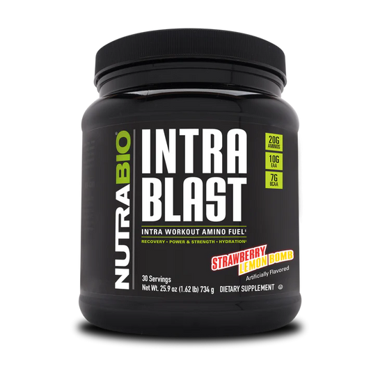 NutraBio IntraBlast Strawberry Lemon Bomb 30svg