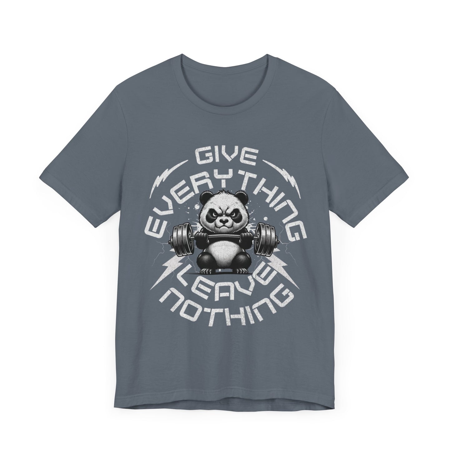 Give Everything Leave Nothing Workout Jersey Short Sleeve Tee