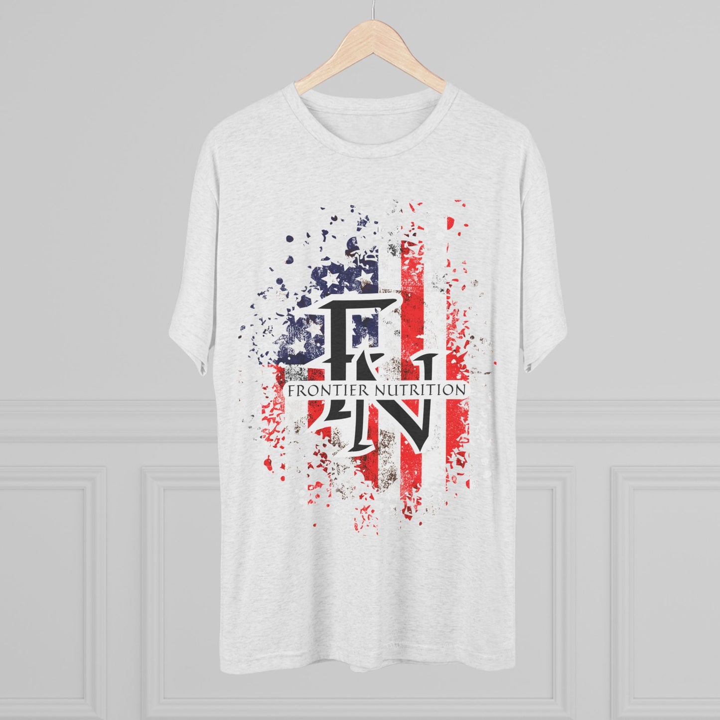 Frontier Nutrition American Flag Logo Tee