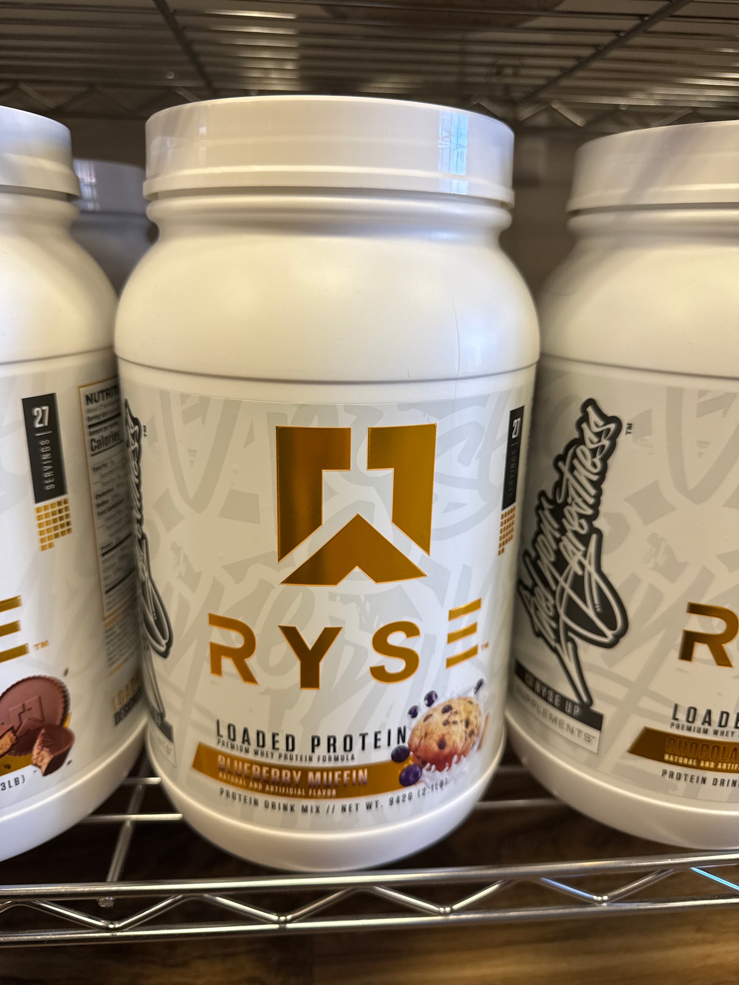 Ryse Protein Powder Blueberry Muffin