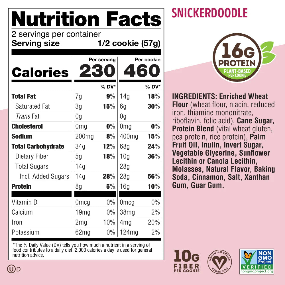 Lenny & Larry's Complete Cookie Snickerdoodle