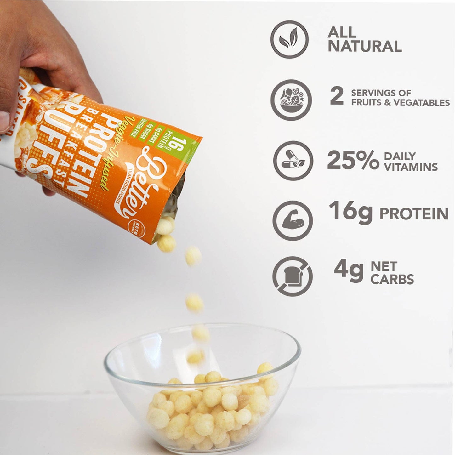 Protein Puffs - Salted Caramel