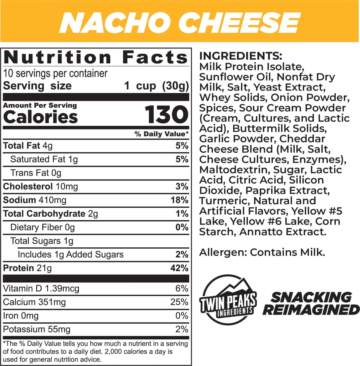 Protein Puffs - Nacho Cheese  10.6 oz (300g)