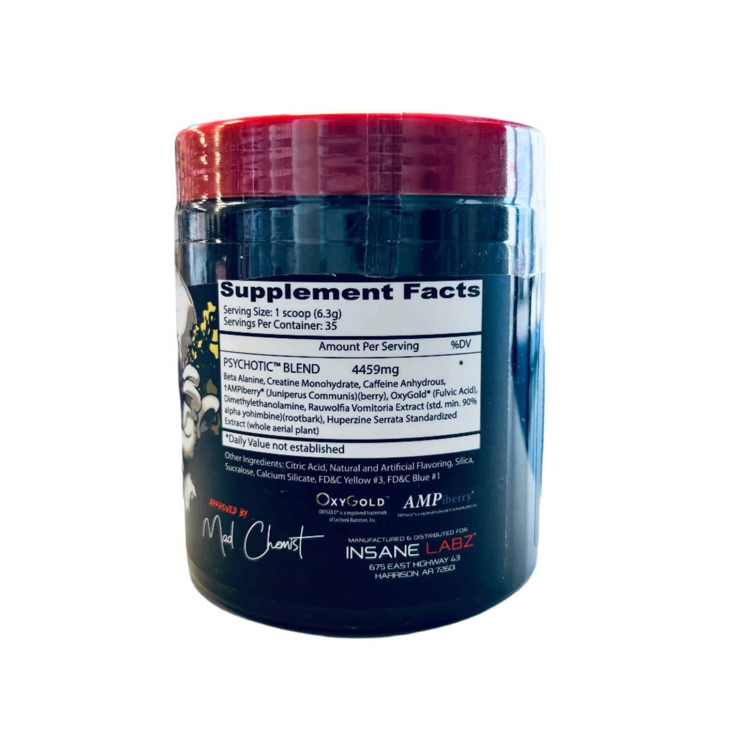 Insane Labz Psychotic Pre Workout Apple