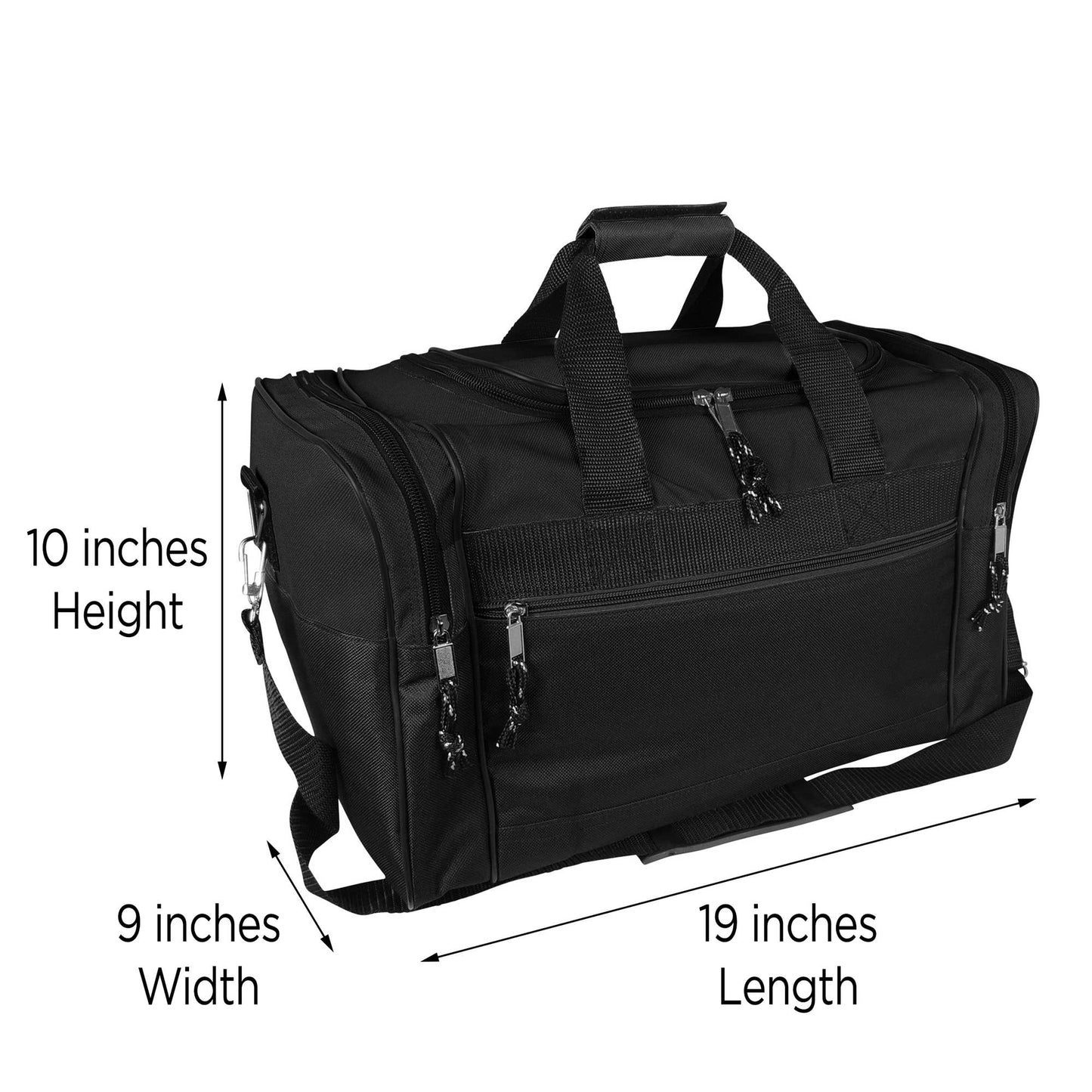 Duffle Bag / Gym Bag 17" Black