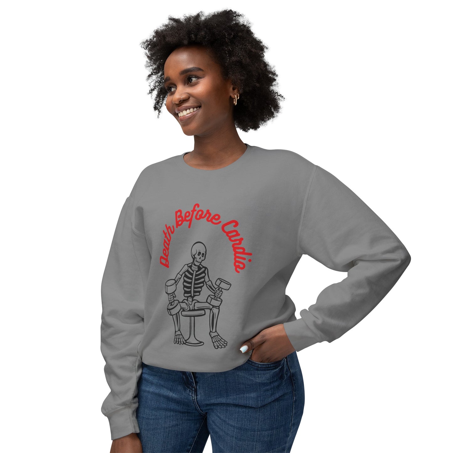 Death Before Cardio Sweater