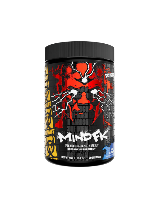 Mutant MindFk Nootropic Pre Workout Blue Raspberry
