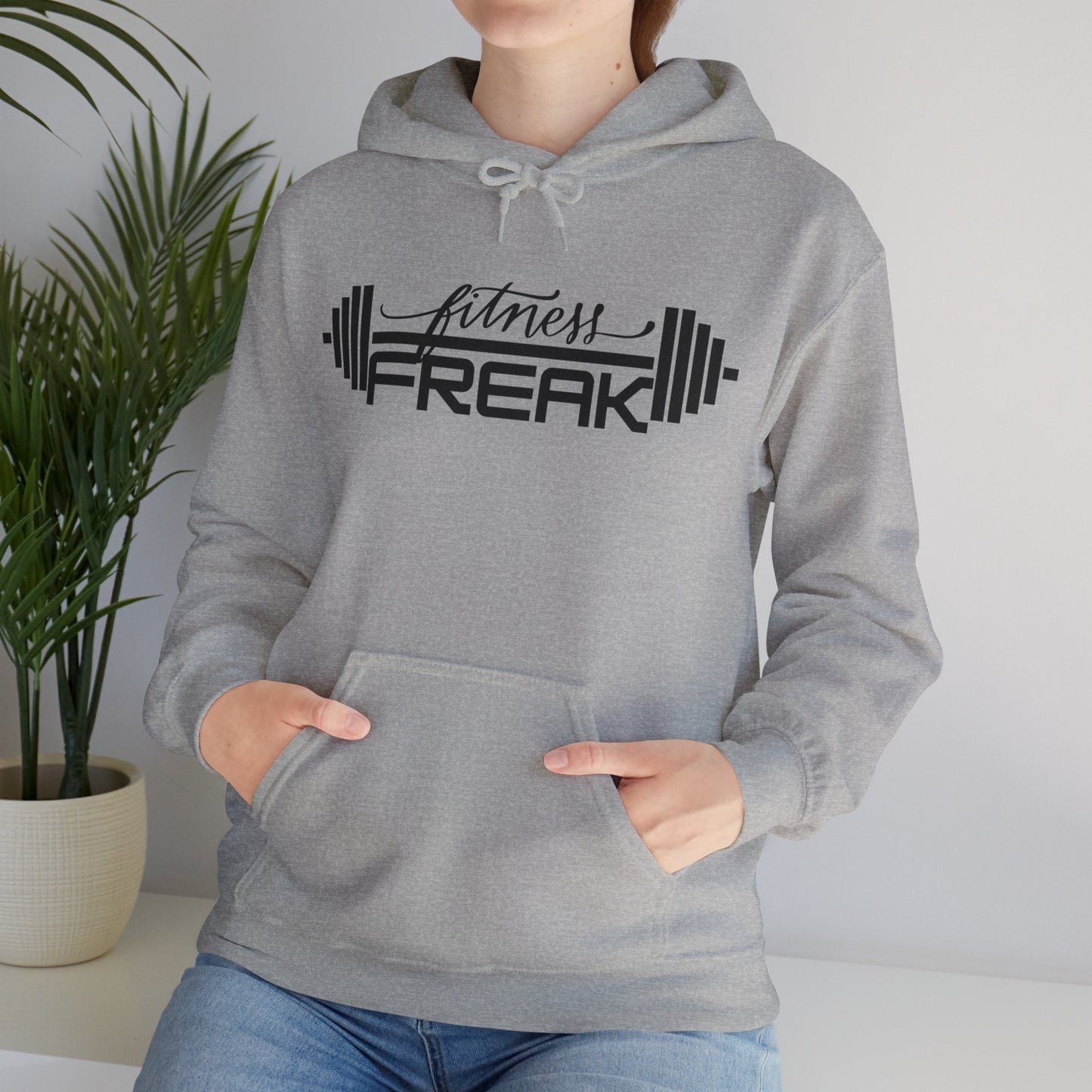 Fitness Freak Hooded Sweatshirt